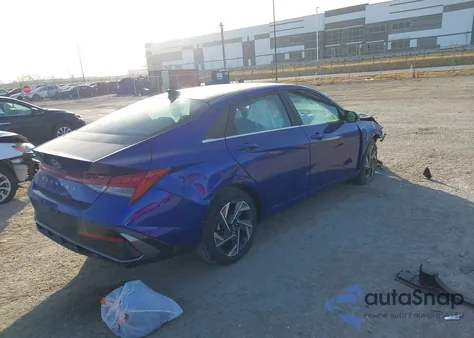 2025 Hyundai Elantra Sel Convenience from USA, damaged, VIN KMHLS4DG2SU892250